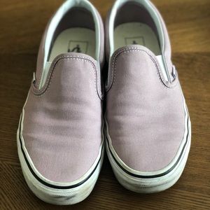Vans Classic Slip-On in Lilac Snow.